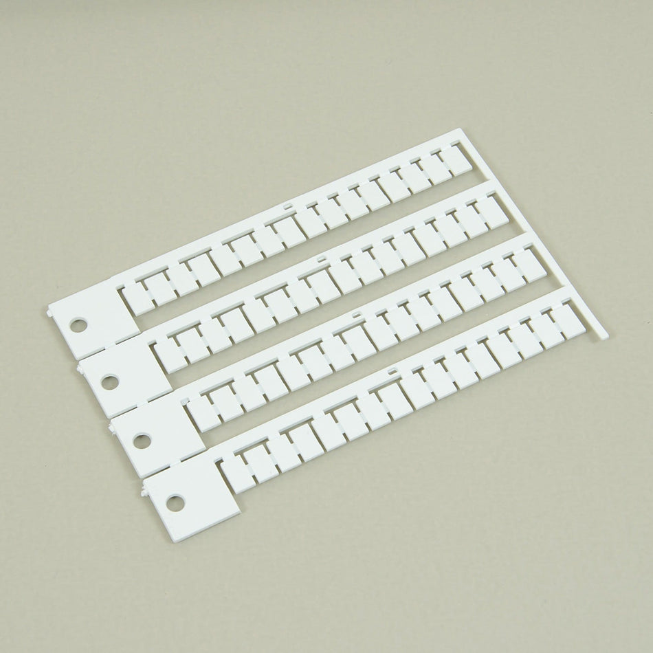 OD10-6P Label for marking terminals (without print), for terminal blocks 4mm², 1060190, Onka