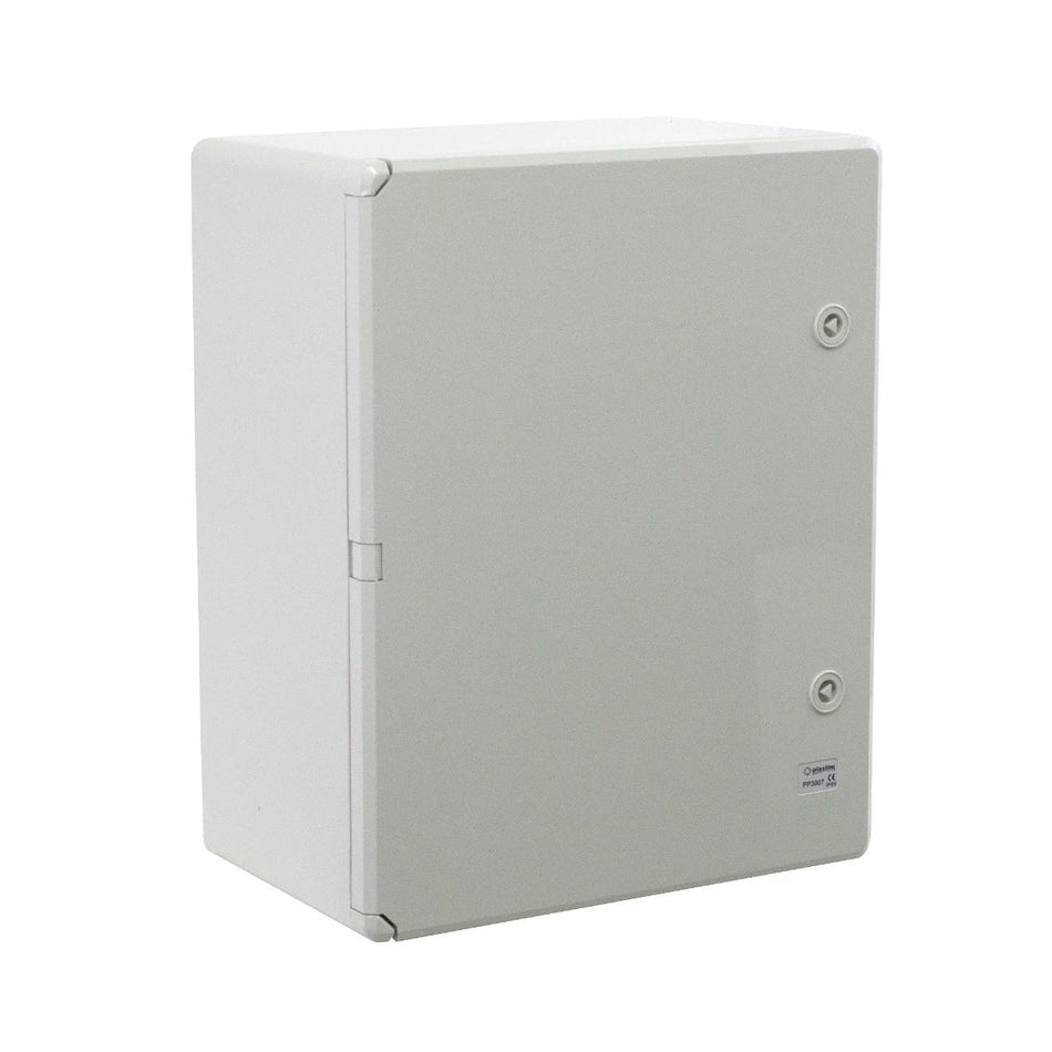 Plastic cabinet gray doors 350x500x190mm IP65 PP3006 (P-BOX 3550)