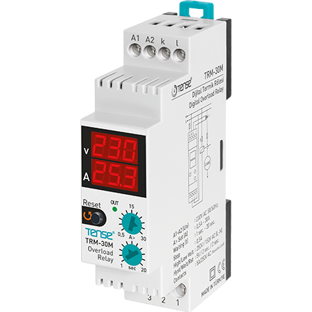 Digital overcurrent relay with surge protection TRM-30M
