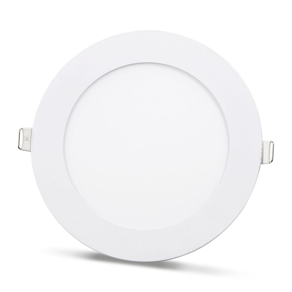 2 pcs SLIM LED panel cool white /6500K 12W / 1080Lm round built-in (power adapter included) 6500K YL10-1200